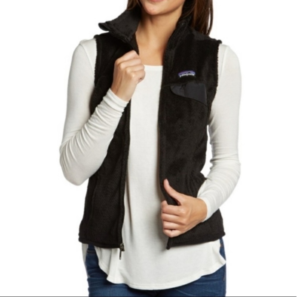 Patagonia Black Fleece Vest Small